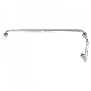Combination Victorian Style Pull and Towel Bar      
